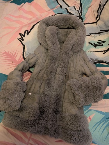 Ladies lovely grey warm fluffy - ladies,