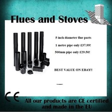 Flue pipe for stove wood