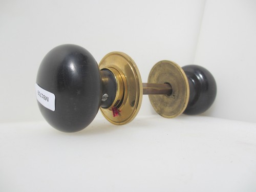 Victorian wooden door knobs - victorian,