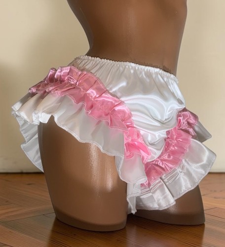 Men double sissy satin low - sissy,