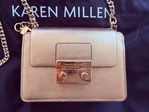 Karen millen gold - millen, leather