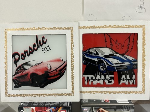 1980 carnival fair framed - 8",