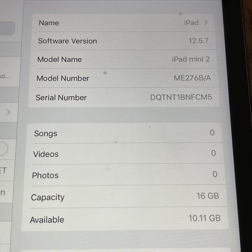 Apple ipad mini a1489 space - 2,