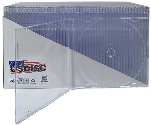 Usdisc jewel cases slimline - cd,