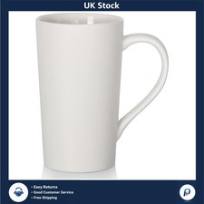 Large 20oz White Ceramic