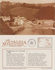 Postcard Readymoney Cove Fowey Harbour Cornwall c1900 Victorian - Nostalgia