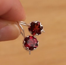 Natural Garnet 925 Sterling