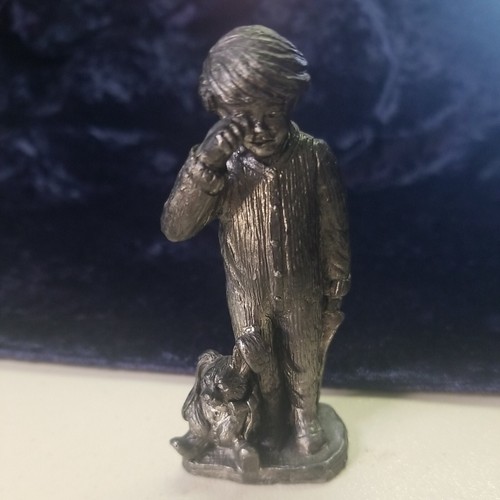 Pewter boy cries - boy, list