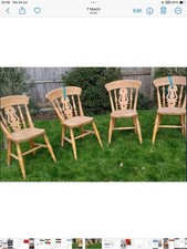 4 X Fiddle Back Chairs