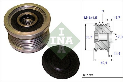 Ina 535020210 alternator - ina,
