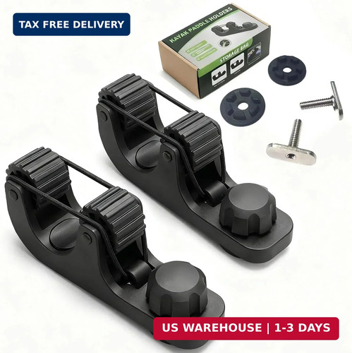 Kayak paddle holder track - paddle,