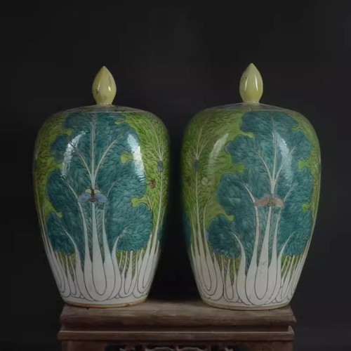Pair chinese qing kangxi - chinese,