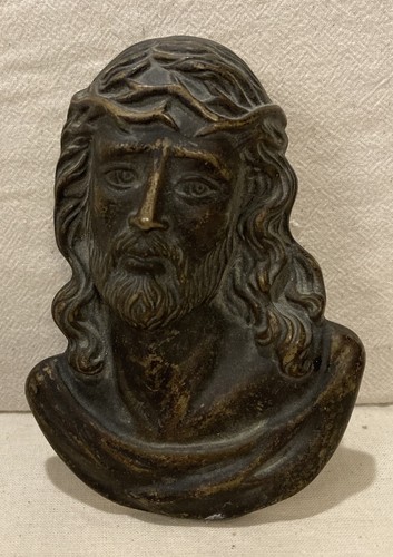 Small cast bronze relief - cast,