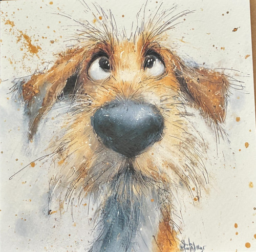 Terry the terrier greeting - the,