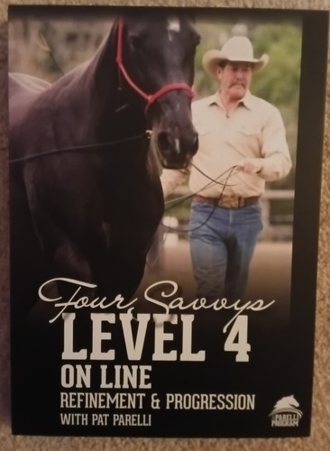 Parelli four savvys level on - parelli,