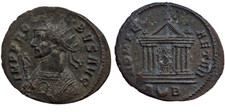 Roman silvered bronze coin
