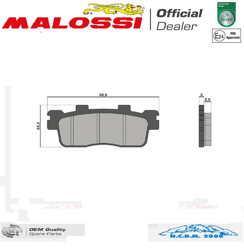 Malossi sport rear - sport, brake