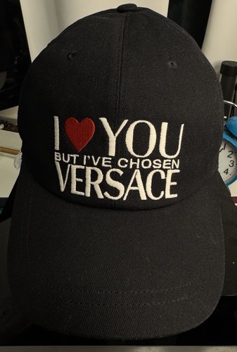Versace hat love you but - versace,