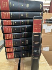 halsbury's laws of england 5th