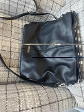Large black carvela - black, handbag