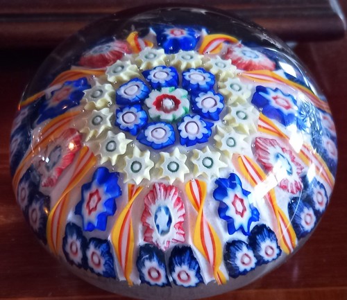 Old milliefiore glassblown - old,