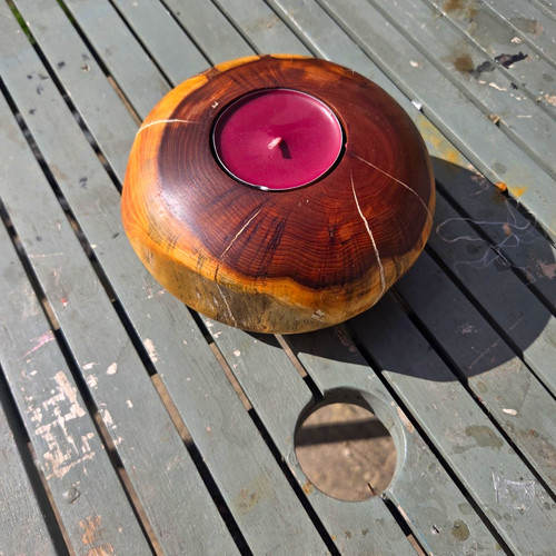 Rustic natural brown wood - brown,