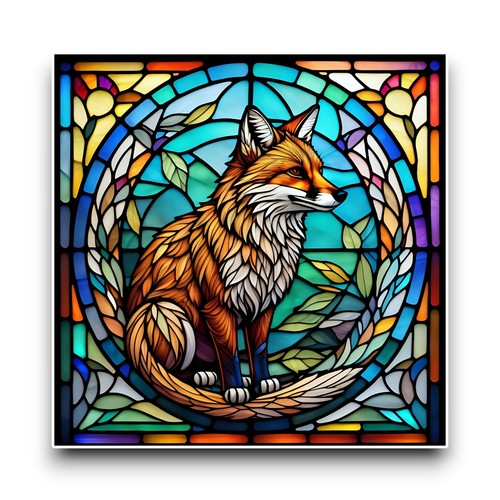 Large cute fox woodland - woodland, animal