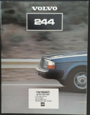 Volvo 244 Brochure 1981 - DL