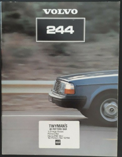 Volvo 244 brochure - -, dl