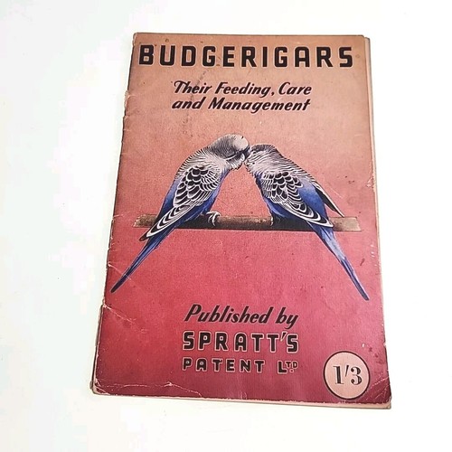 Budgerigars care spratts - budgerigars,
