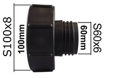 IBC Tank Outlet Connector 4"