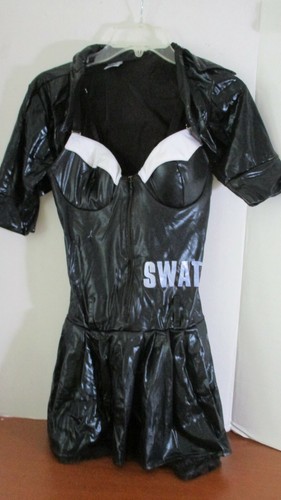 Two piece black swat - two,