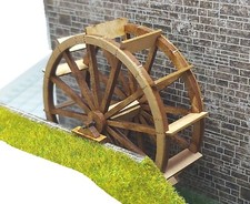 UNDERSHOT WATERWHEEL FOR OO SCALE 1:76 MODEL RAILWAY - LX492-OO