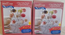 2 X 3 Tier Cake Pop & Lollypop metal stands  - By Mason Cash - Holds 36 pops