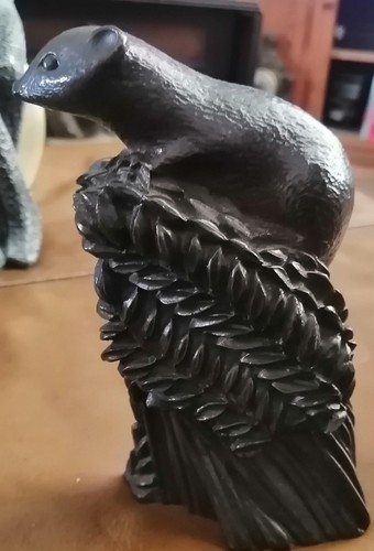 Resin harvest mouse figurine