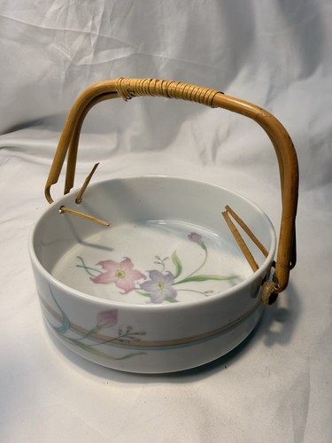 Trinket dish with bamboo - trinket,