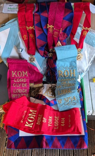 Masonic job lot - gle, kom