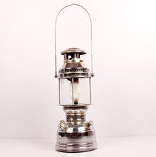 Antique Nickel Plated Kerosene