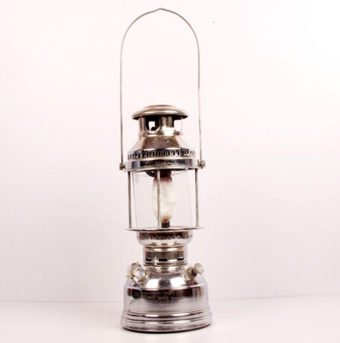 Antique nickel plated kerosene - plated,