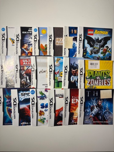 Nintendo manuals only - nintendo,