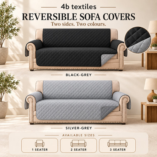 Quilted sofa cover - quilted,