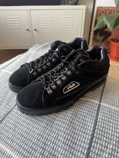 FILA Trailblazer Black Suede Vintage Rave / Hiking Boots 1SH40280 UK 11
