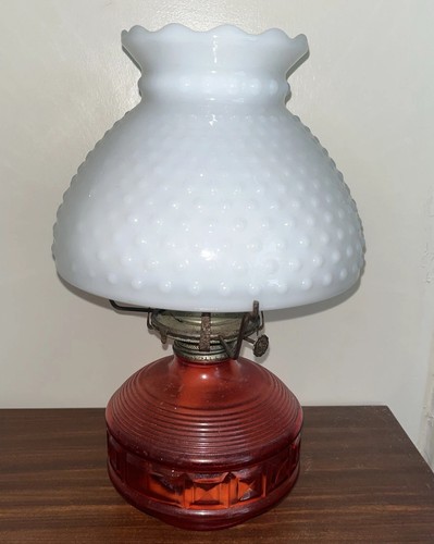 Oil lamp red - oil,