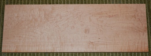 Curly quilted hard - hard, maple