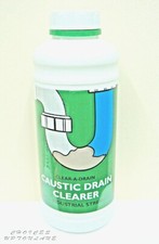 CLEAR-A DRAIN CAUSTIC DRAIN CLEARER FULL INDUSTRIAL STRENGTH 1 Litter