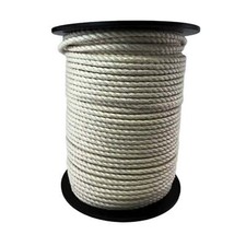 8mm Synthetic White Polyhemp