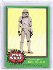 1977 topps star wars green - 1977,
