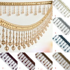 1M Beads Curtain Fringe Lace