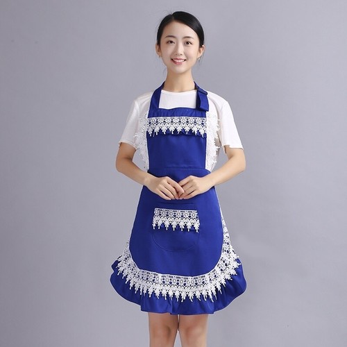 French style maid apron white - style,