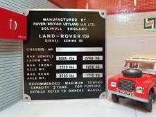 Land Rover Series 3 Bulkhead